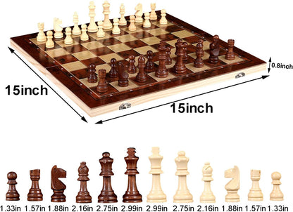 Yotsuba Wooden Chess Set