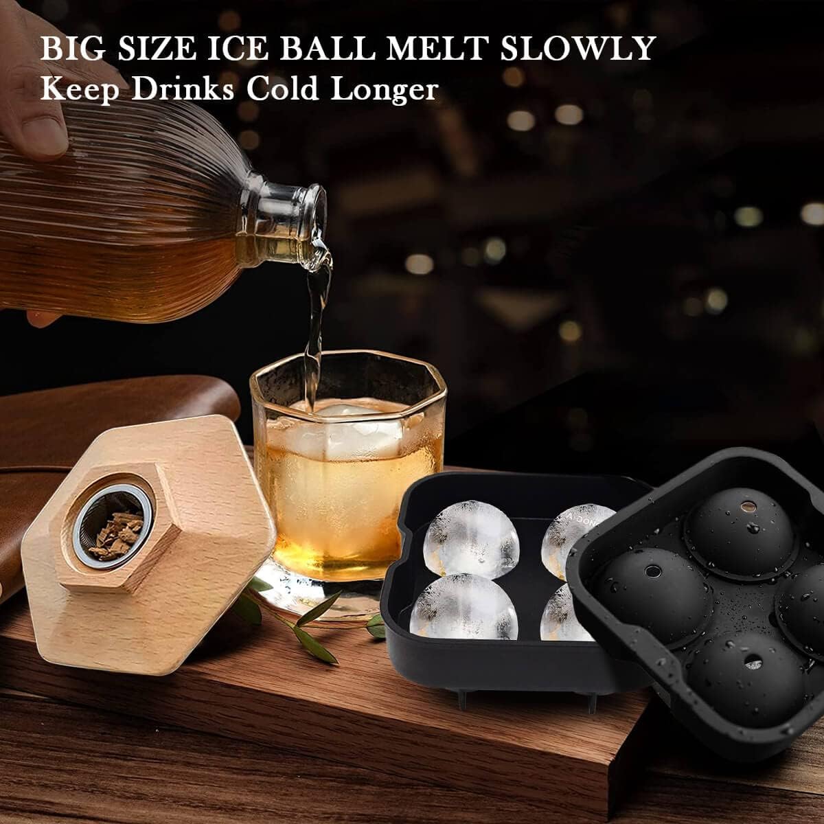 Cocktail Smoker Kit for Bourbon Whiskey Gifts for Men Drink 
