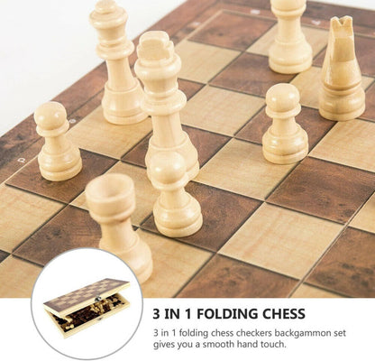 Yotsuba Wooden Chess Set