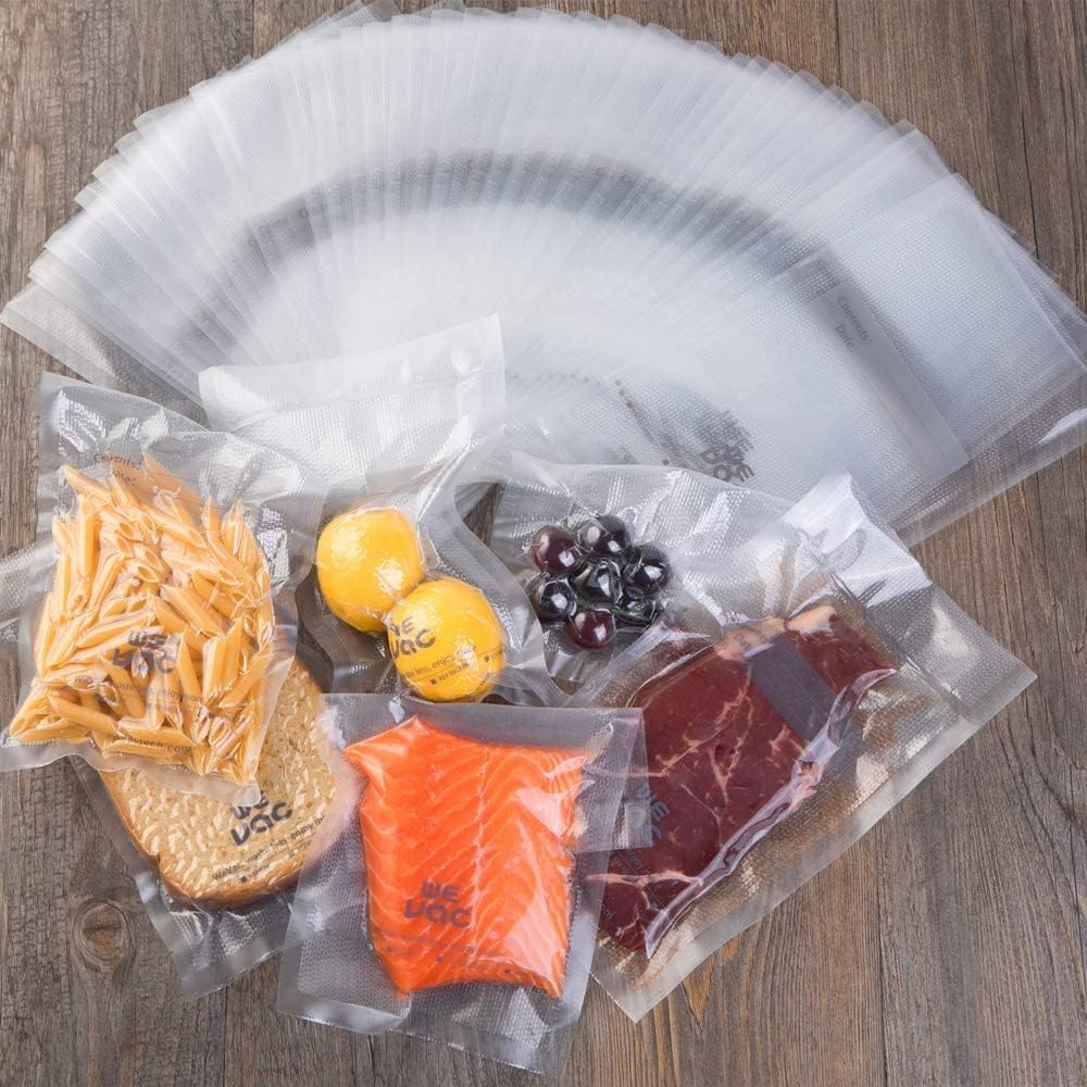 Wevac 20x30cm 200 Count Food Vacuum Sealer Bags Keeper