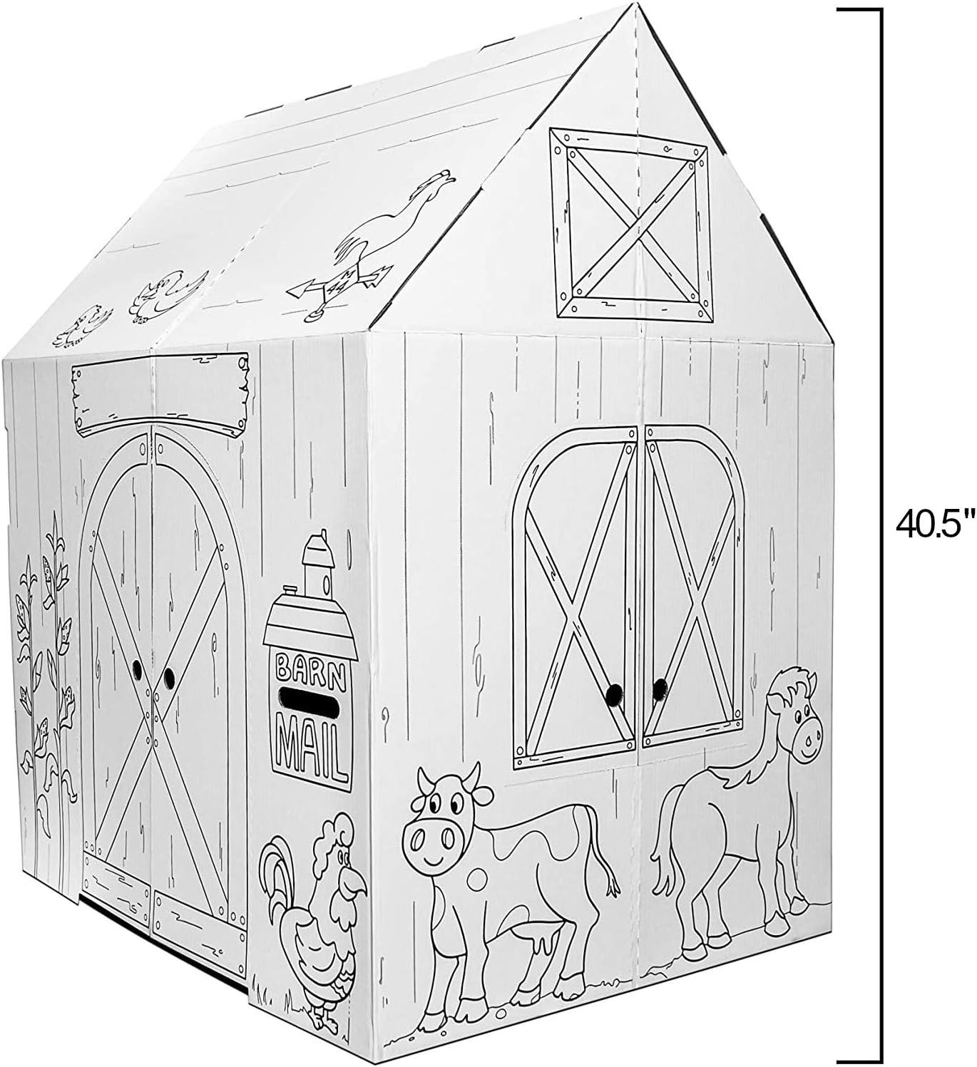 Easy Playhouse Barn