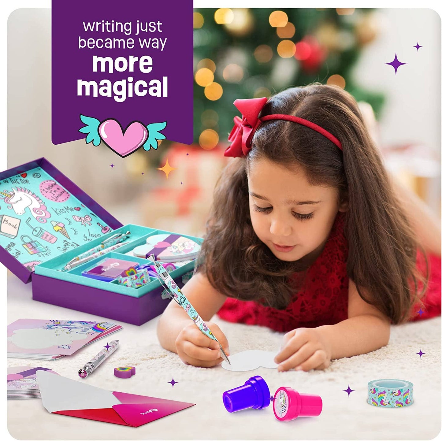 Unicorn Stationery Letter Writing Kit
