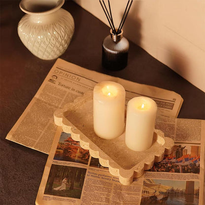 Marble Cloud Tray