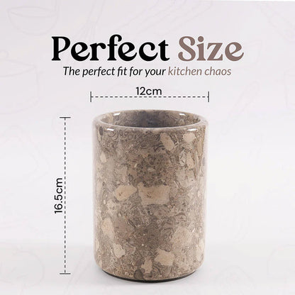Marble Utensil Holder
