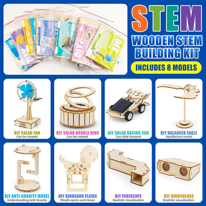 LUCKY GUESS 8 in 1 STEM Science Kit for Kids