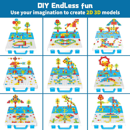AKILION DIY Electric Drill Puzzle Set