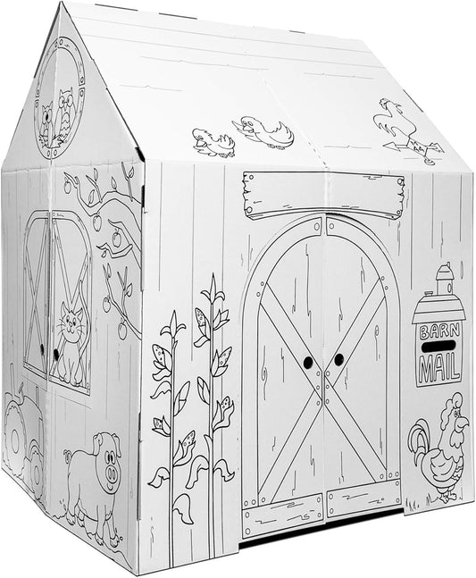 Easy Playhouse Barn
