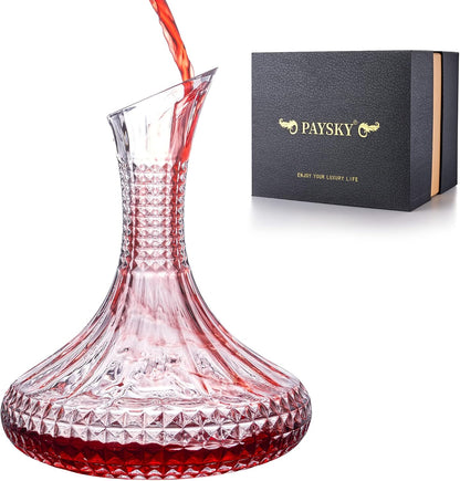 Thick Wine Decanter with Gift Box