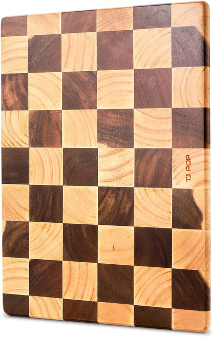 TJ POP End Grain Wooden Chopping Board