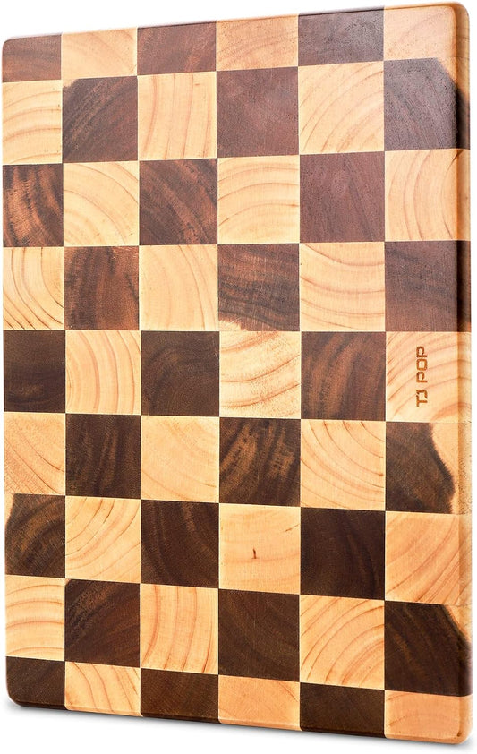 TJ POP End Grain Wooden Chopping Board