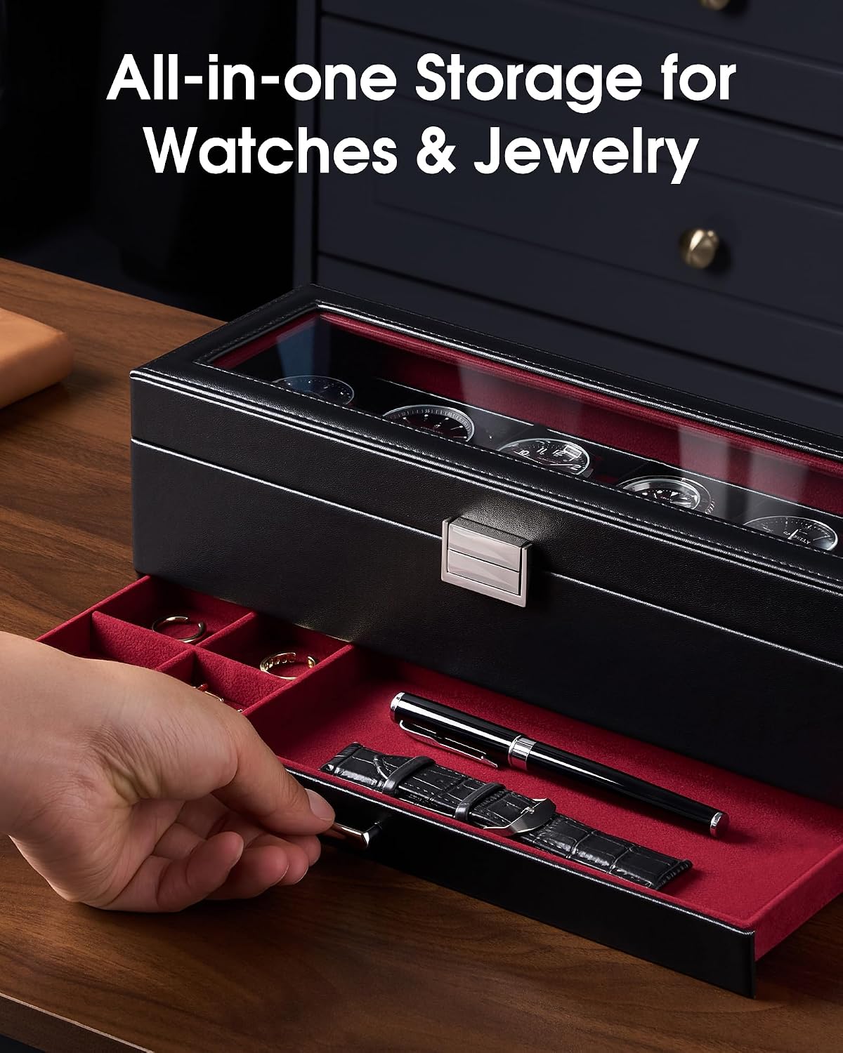 Lolalet Watch Box for Men