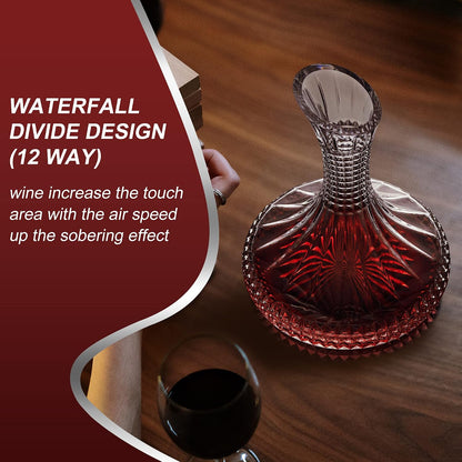 Thick Wine Decanter with Gift Box