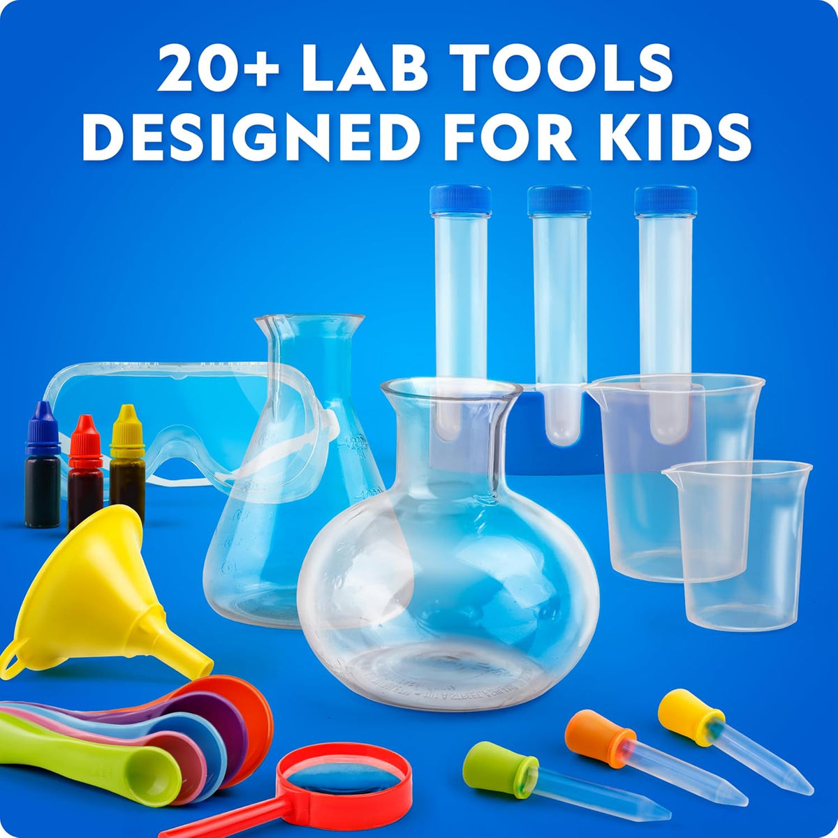 National Geographic Junior Chemistry Set with 50 Experiments