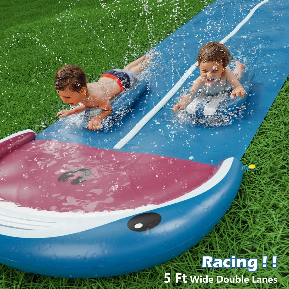 Stargo Shark Twin-Lane Water Slide view 5