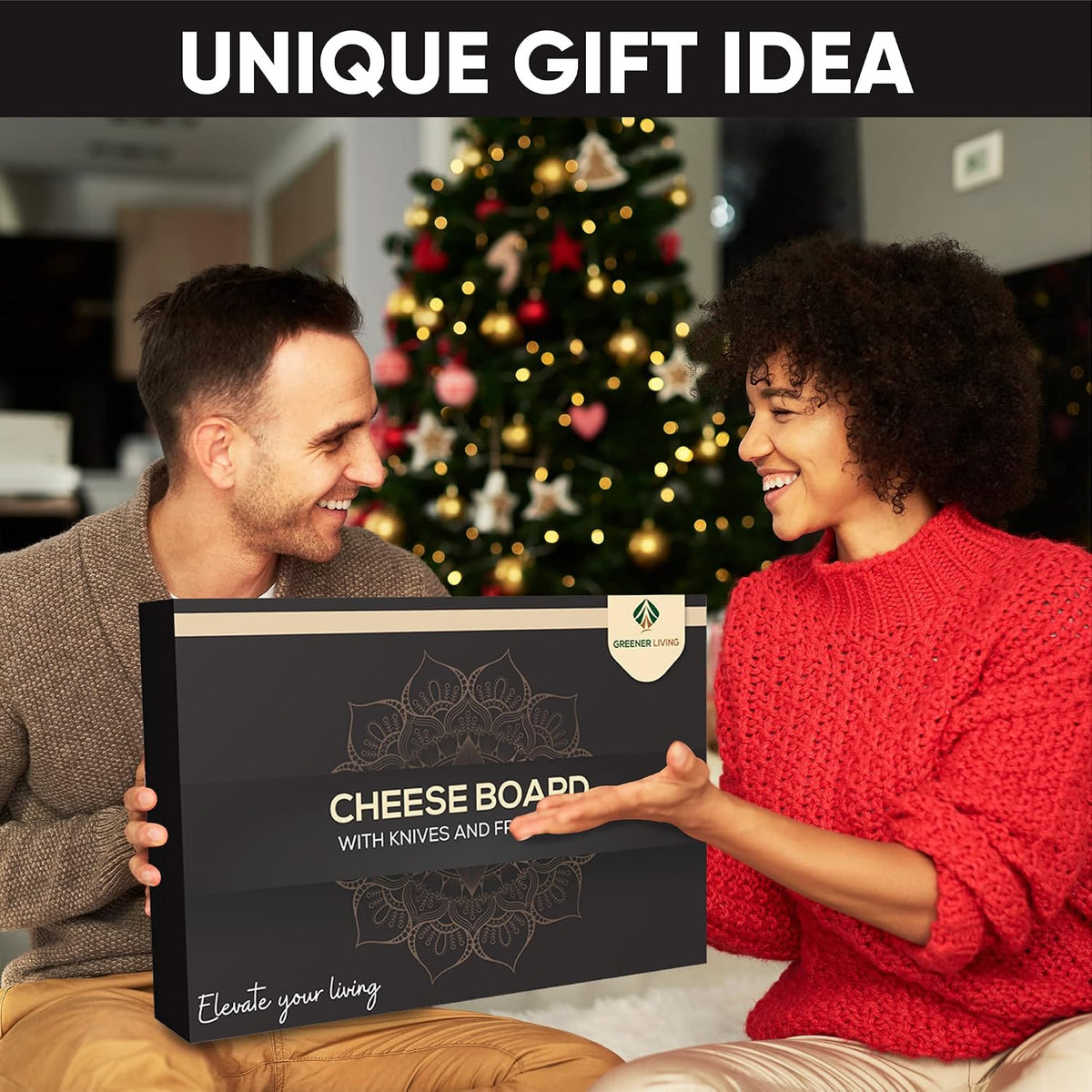 Sleek Cheese Board & Charcuterie Set