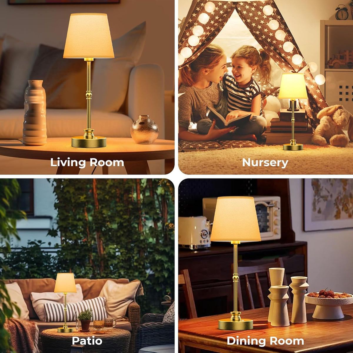 Rechargeable Table Lamp Cordless