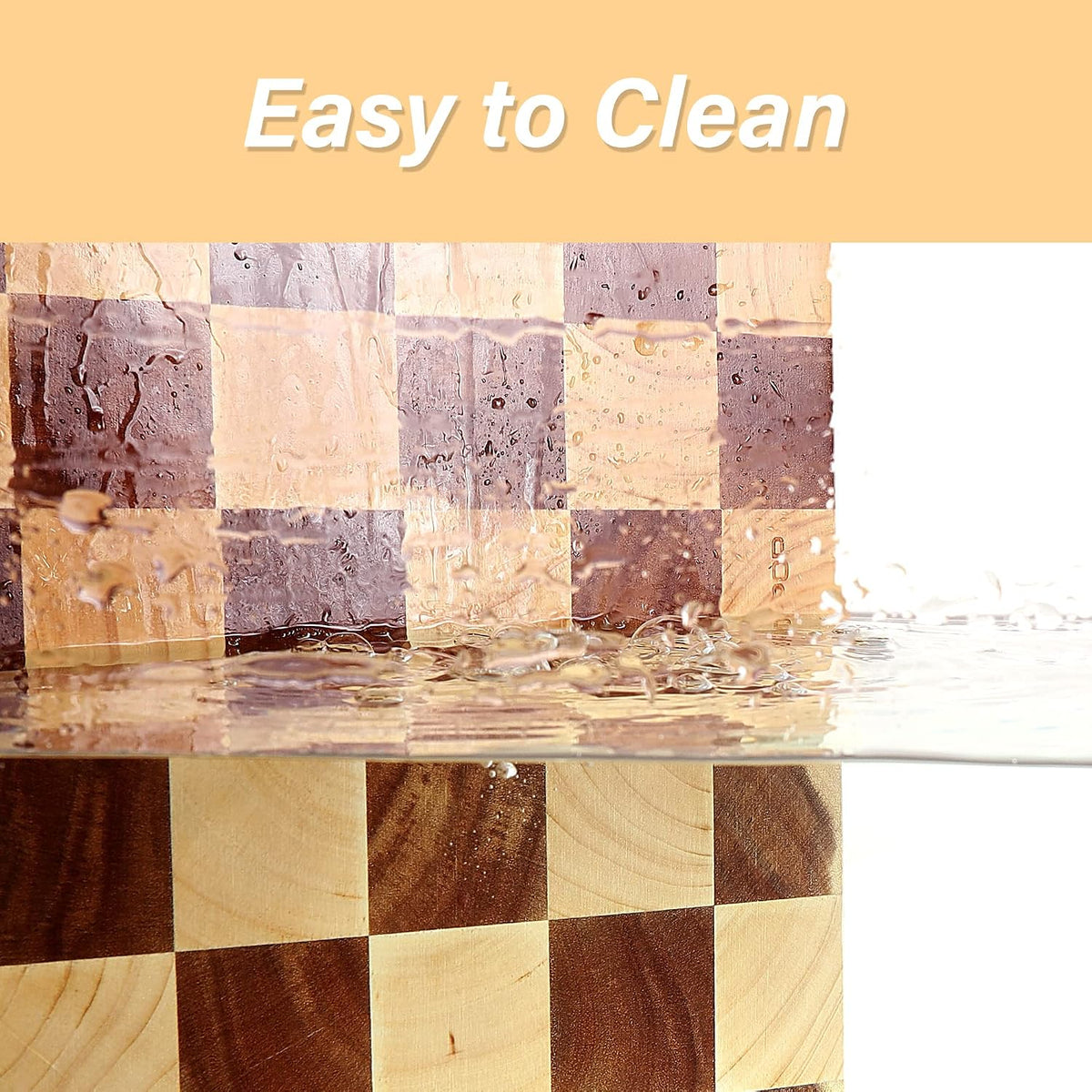 TJ POP End Grain Wooden Chopping Board