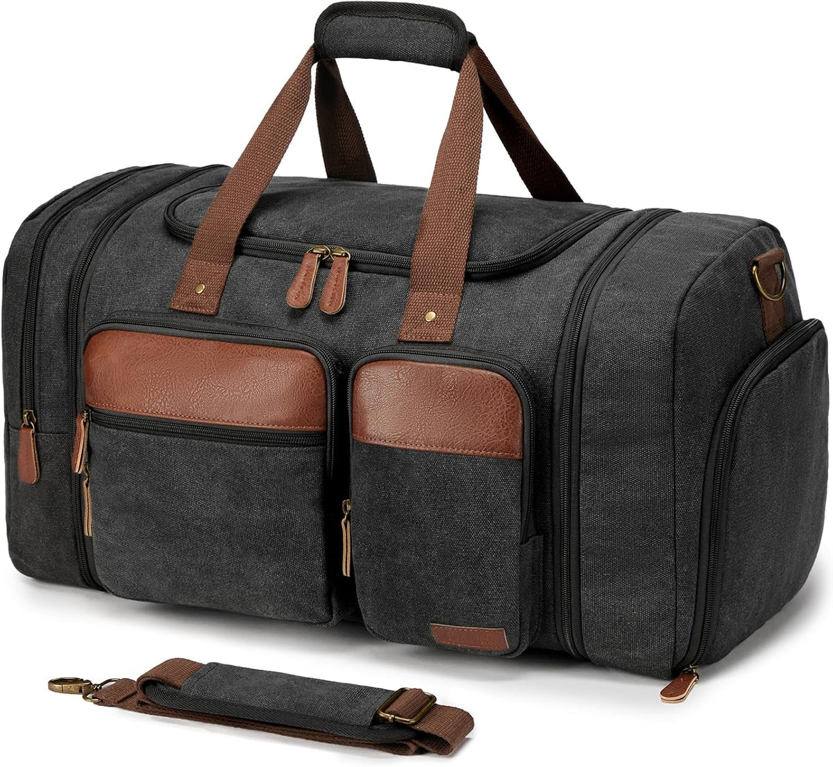 Canvas Duffle Bag for Travel 50L Expandable