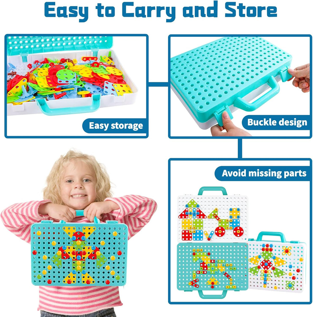 AKILION DIY Electric Drill Puzzle Set