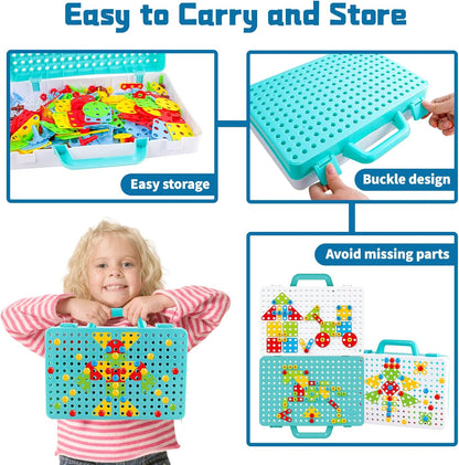 AKILION DIY Electric Drill Puzzle Set