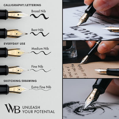 Wordsworth & Black Fountain Pen Set for Writing