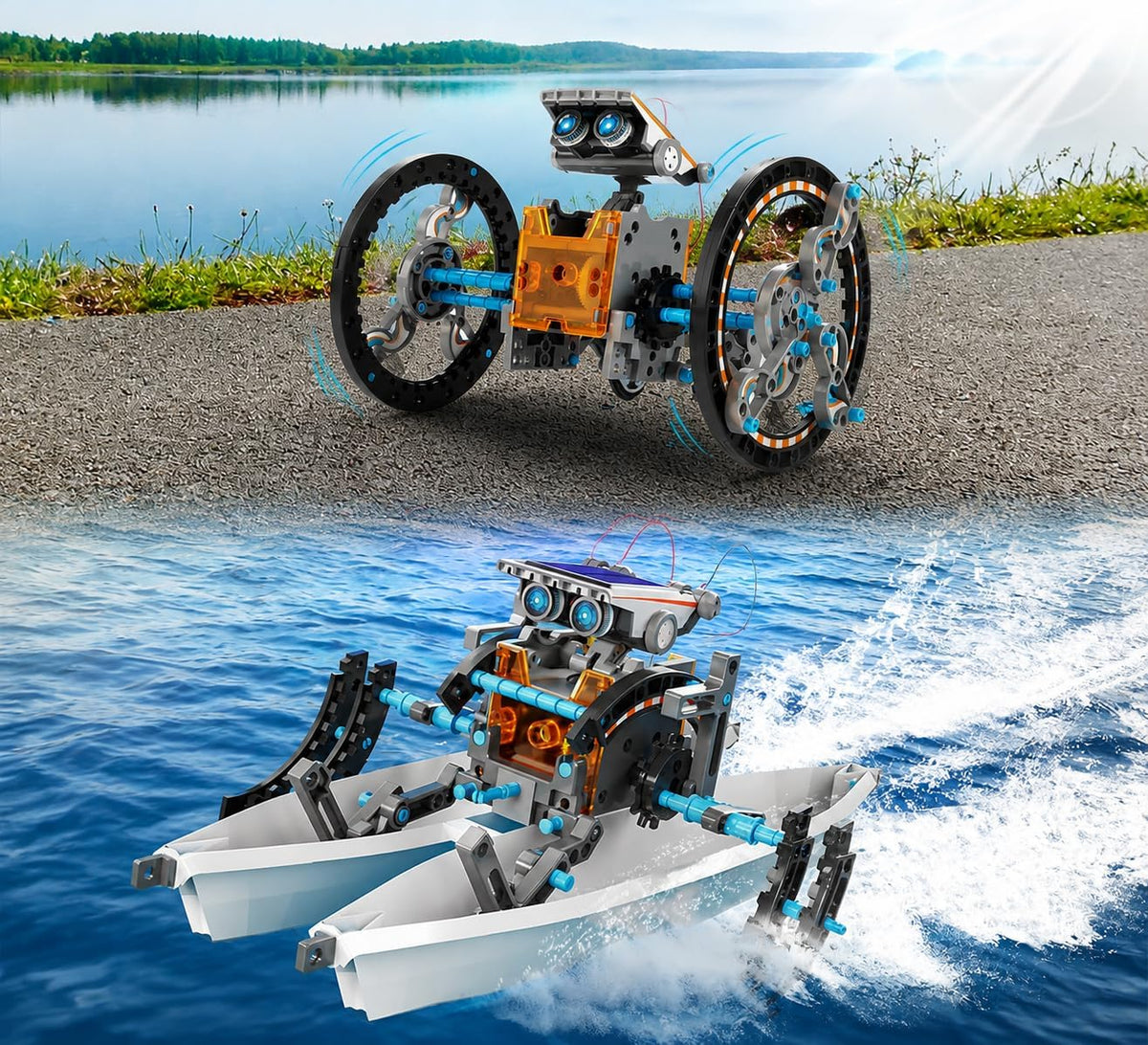 Solar Robot Kit for Kids Age 8-12