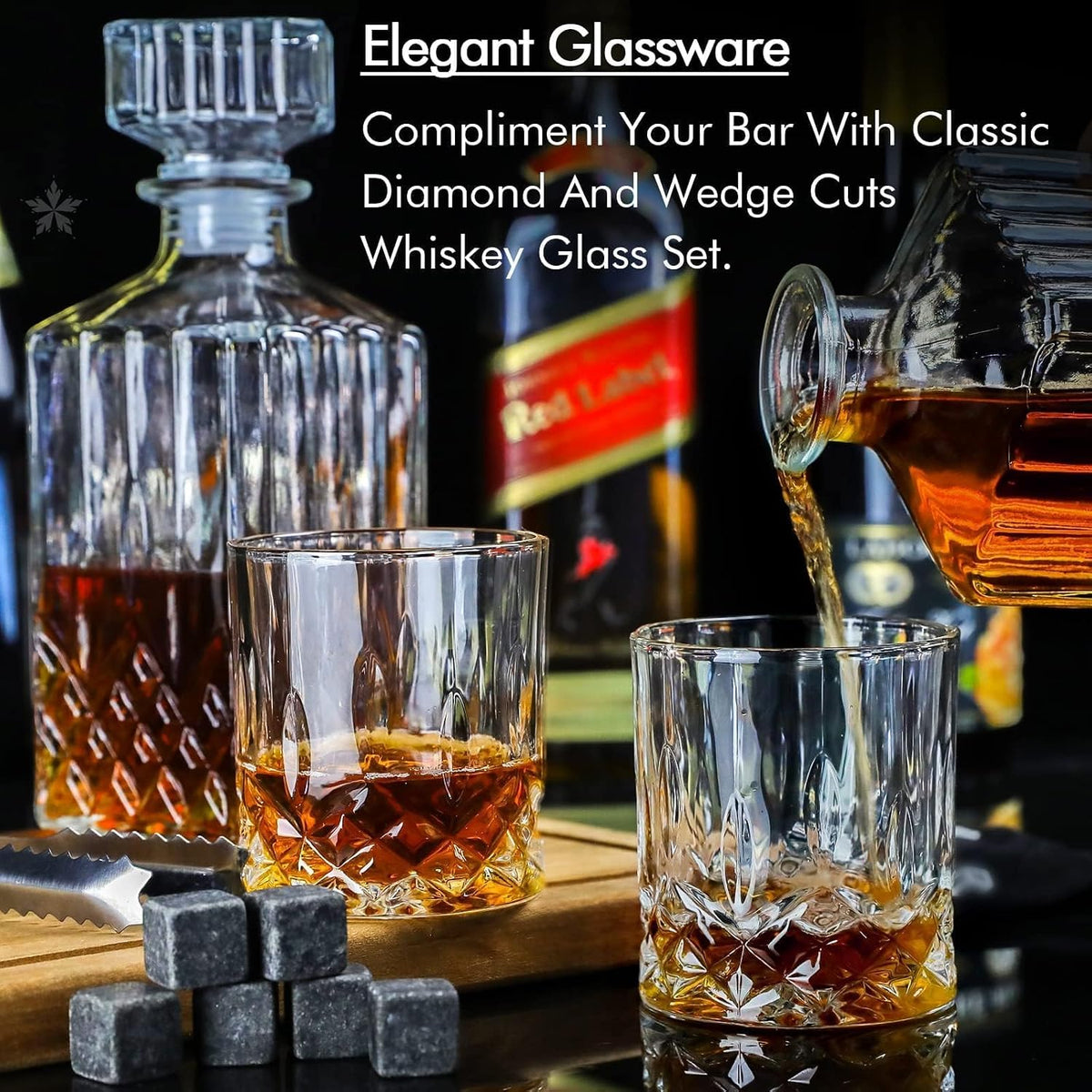 Whiskey Decanter Set for Men
