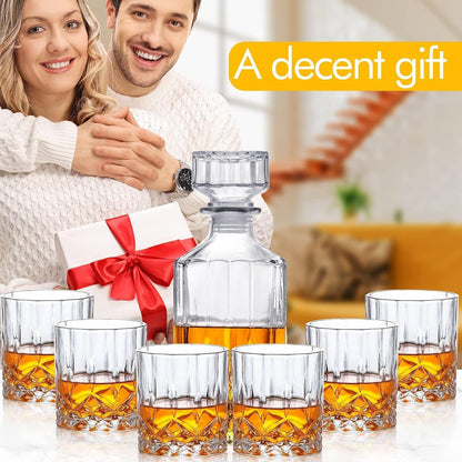 Whiskey Decanter Set for Men