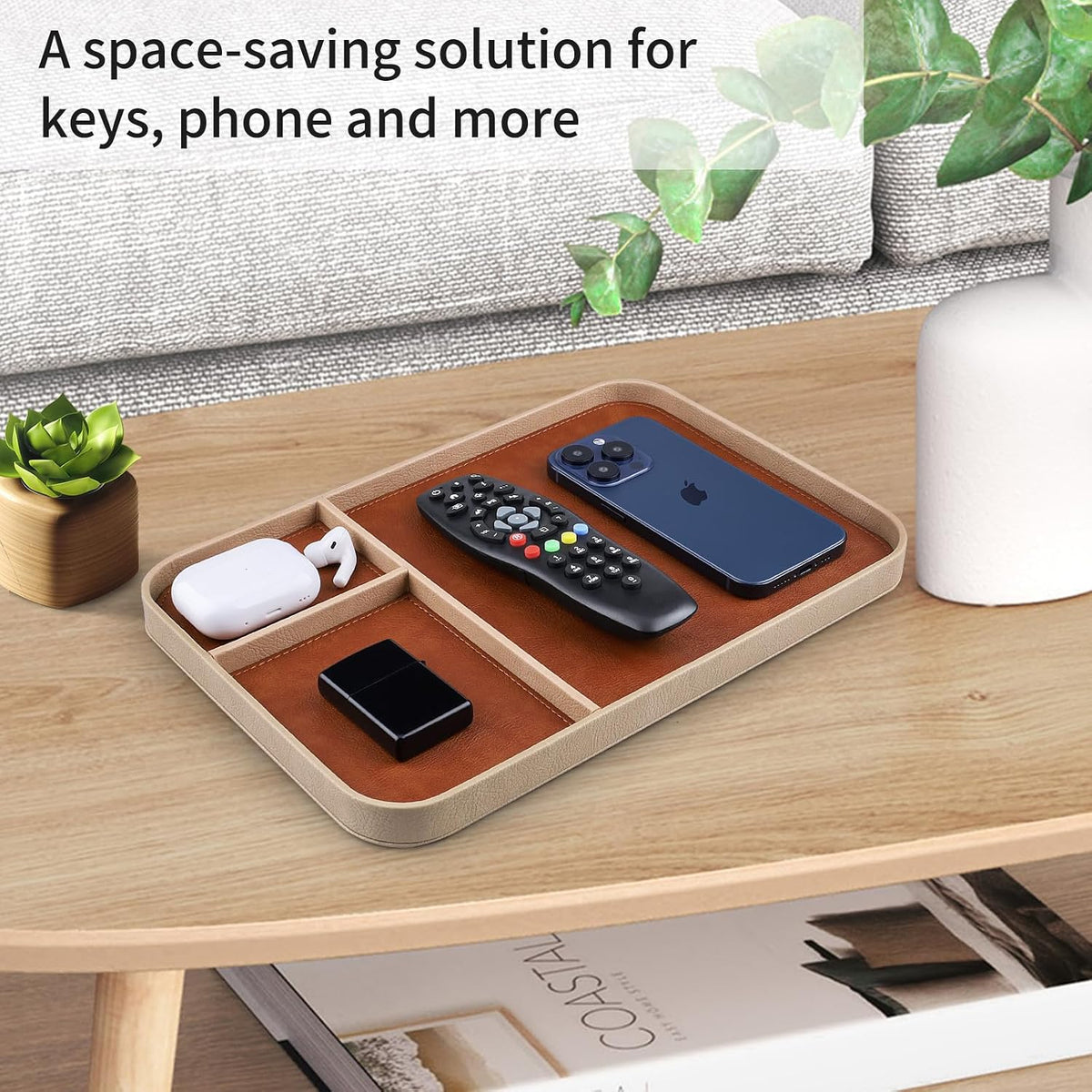 SENEN Leather Tray