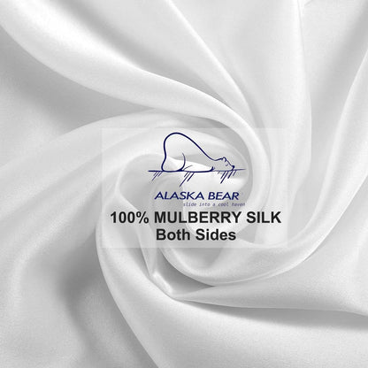 Alaska Bear Silk Pillowcase for Hair and Skin
