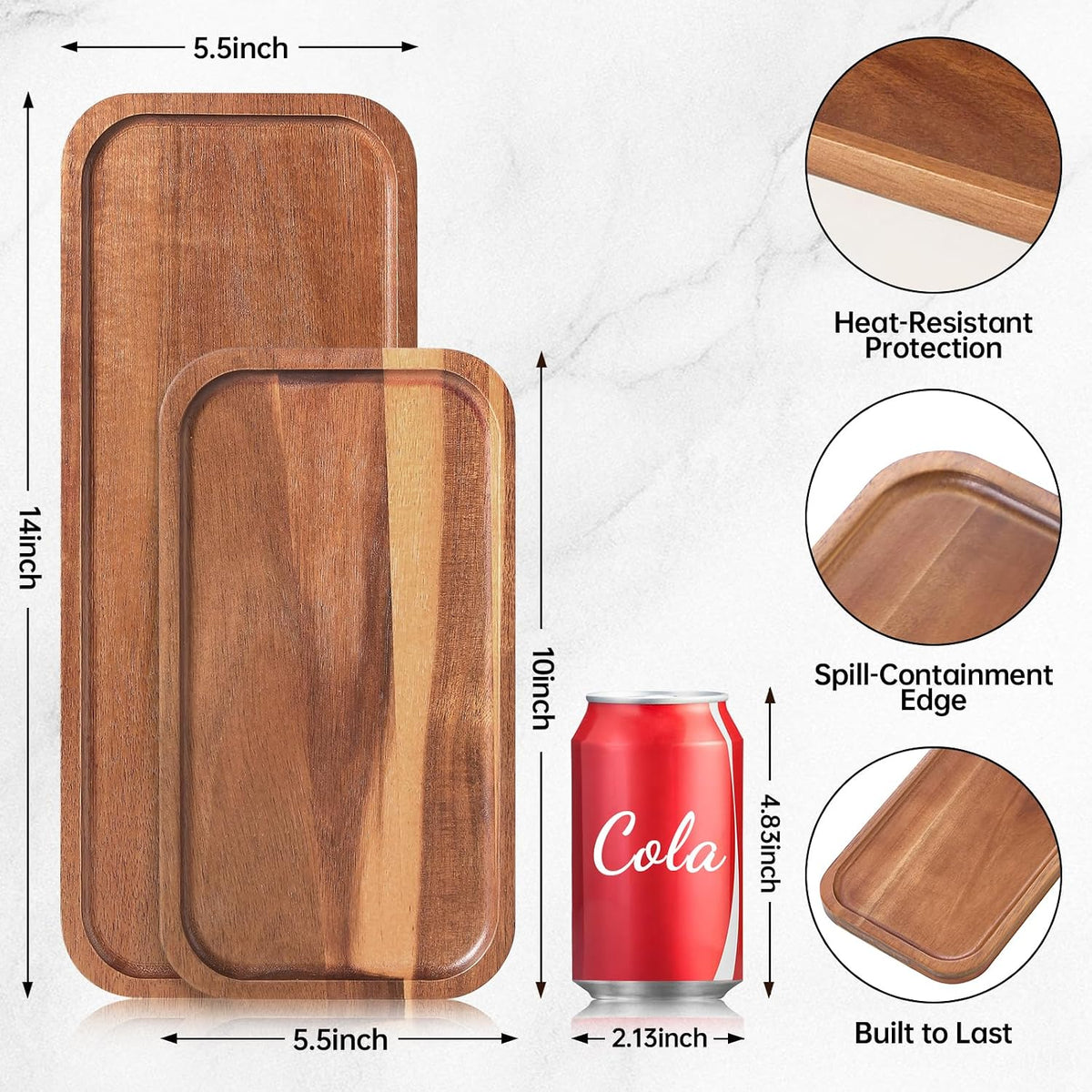 Small Wooden Trays and Platters