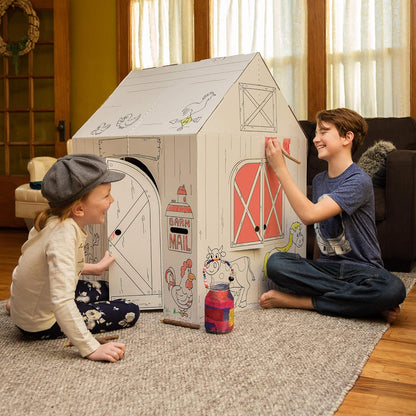 Easy Playhouse Barn