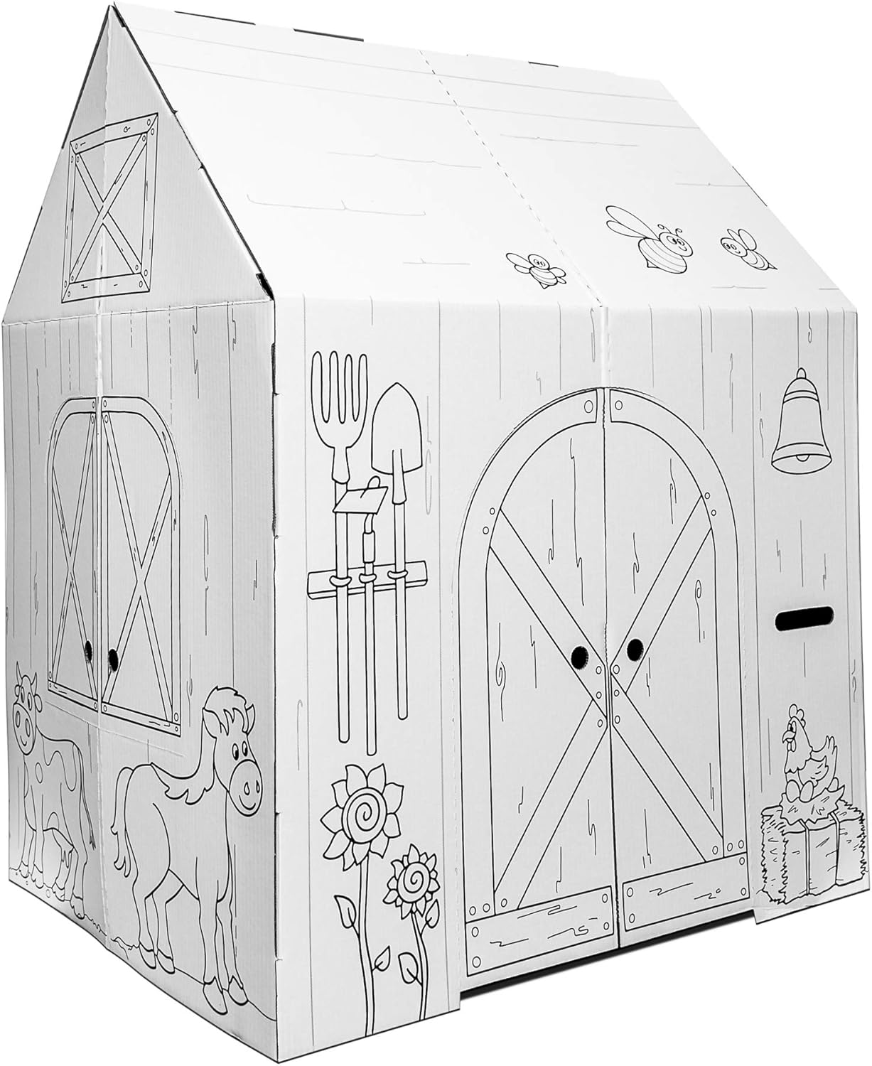 Easy Playhouse Barn