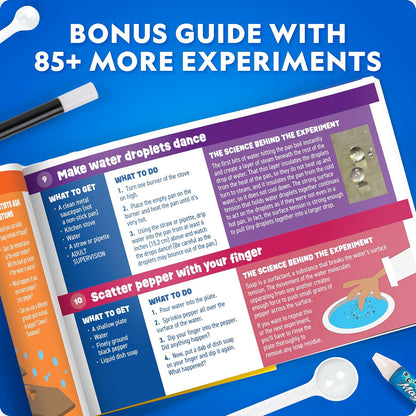 National Geographic Science Magic Kit with 50 Experiments fo