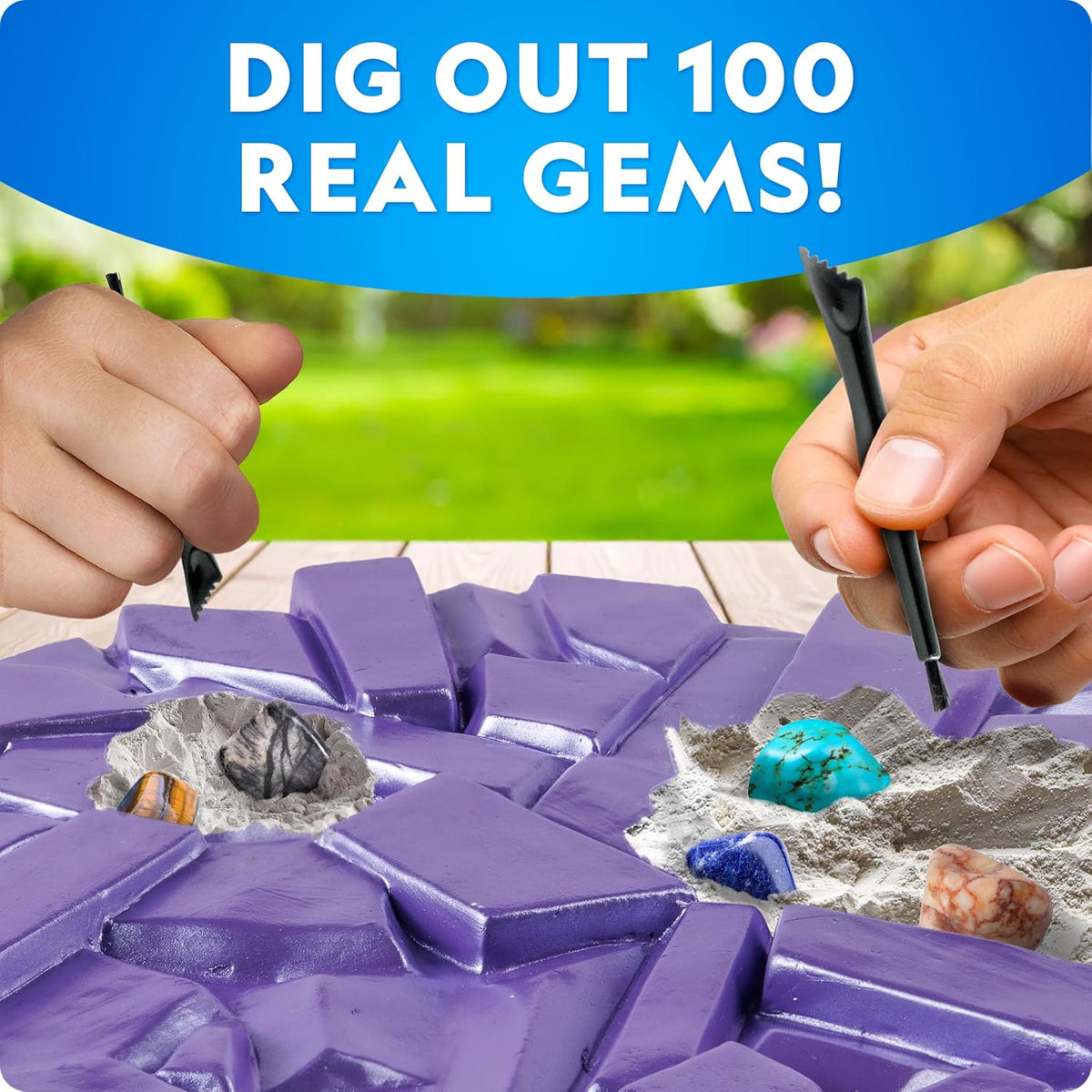 National Geographic Gigantic Gemstone Dig Kit