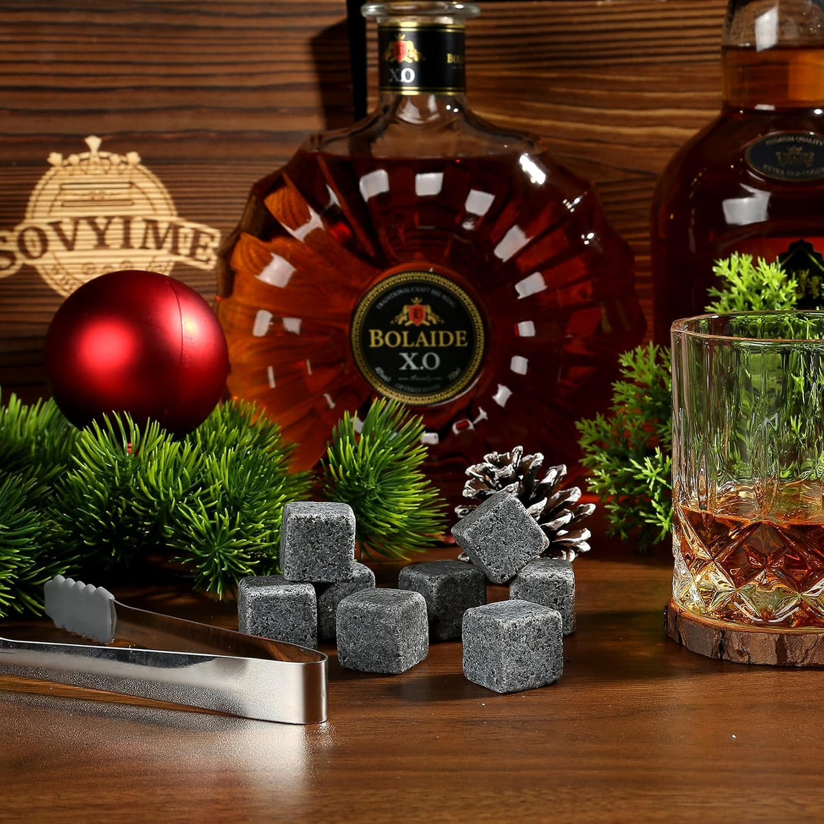 Whisky Stones Glasses Gift Set