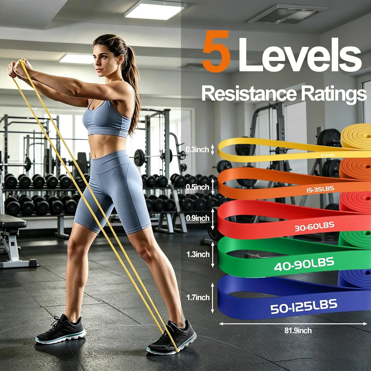 YOVKOK Resistance Bands