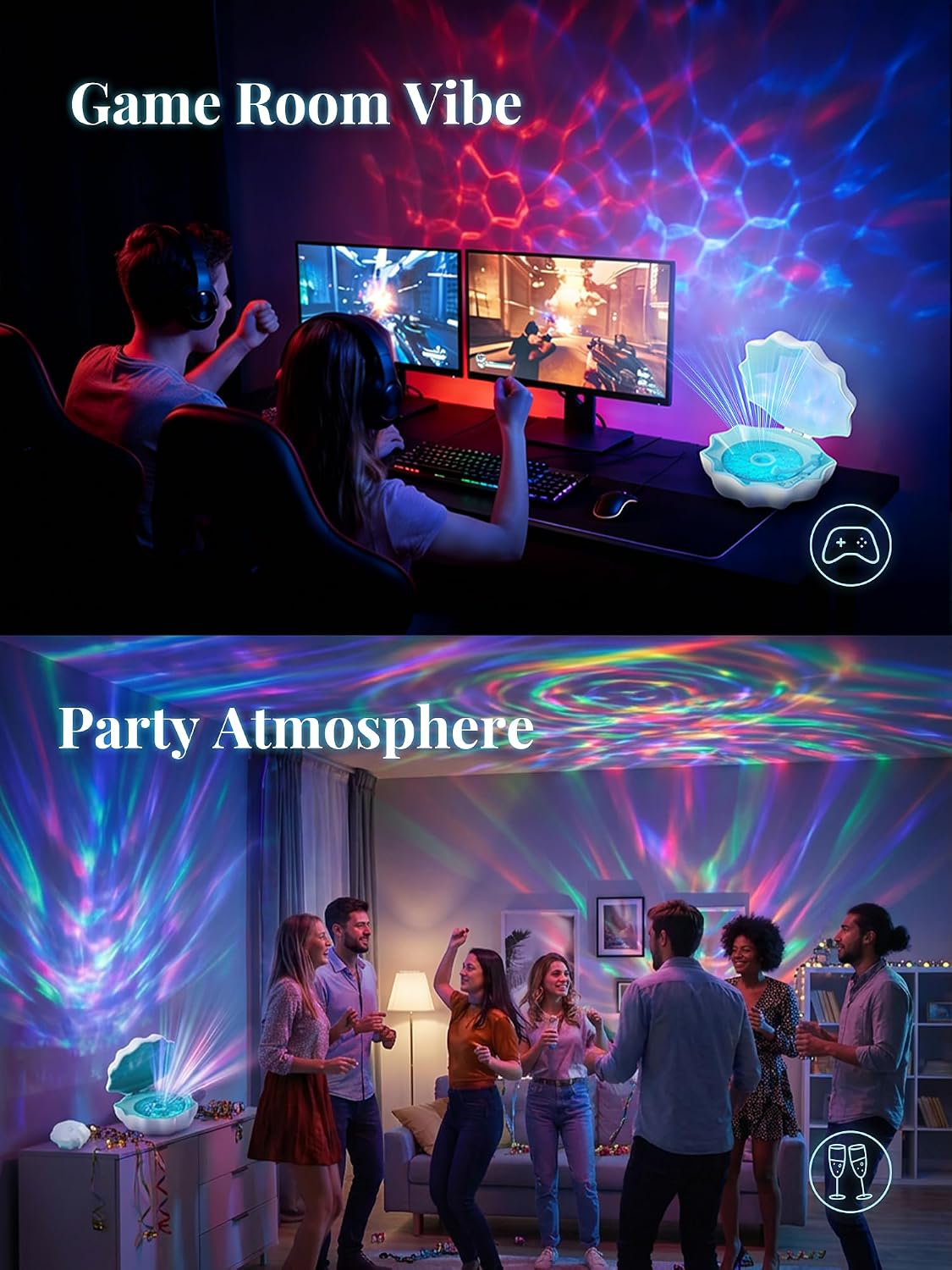 Ocean Wave Projector Light