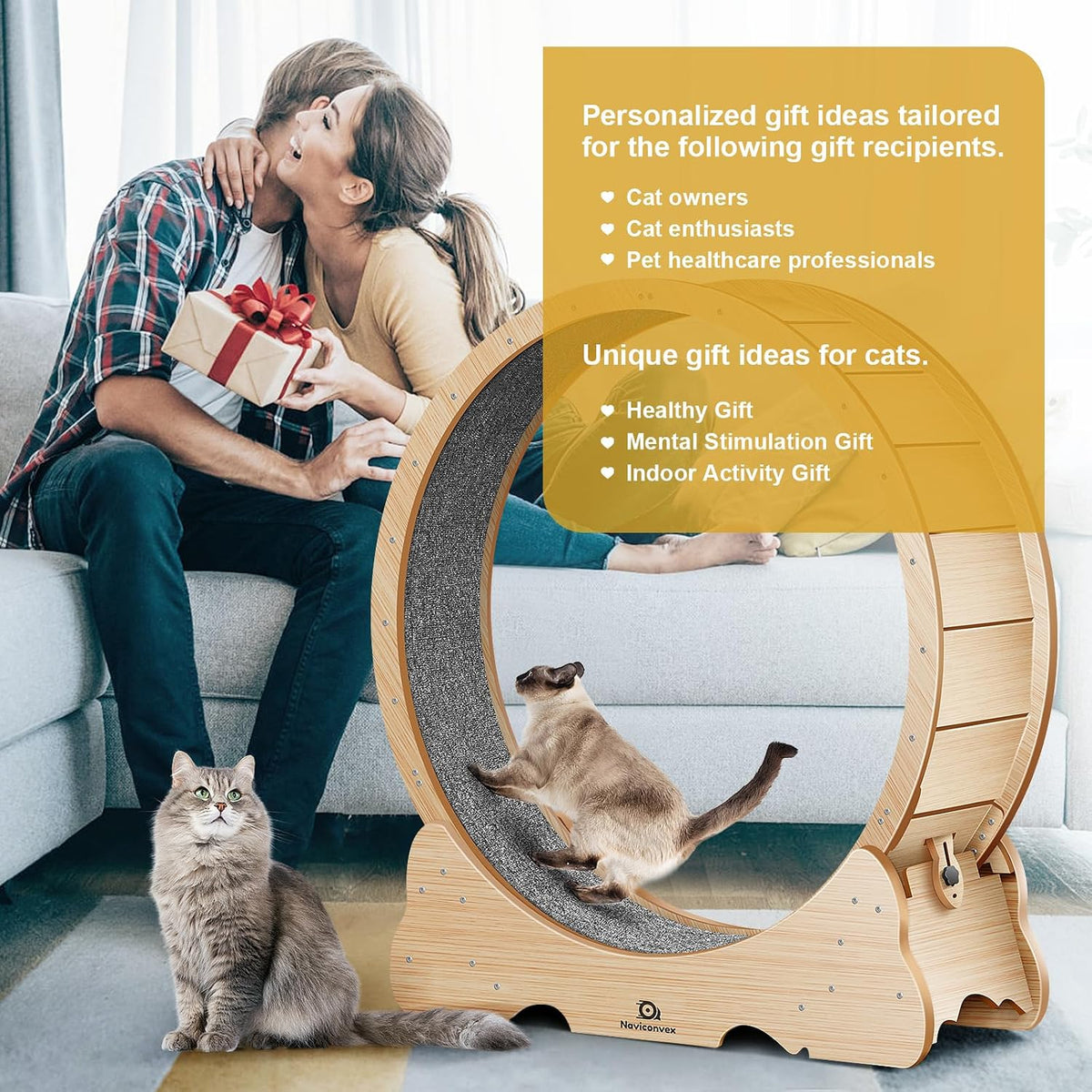 PurrTrek 48 inch Cat Exercise Wheel view 8