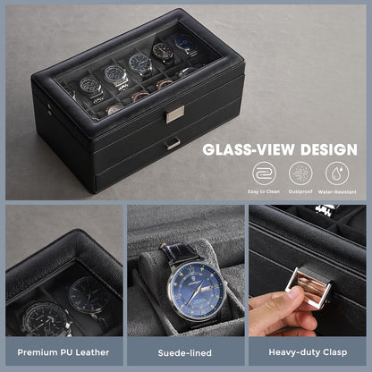 ProCase 12 Slot Watch Box for Men