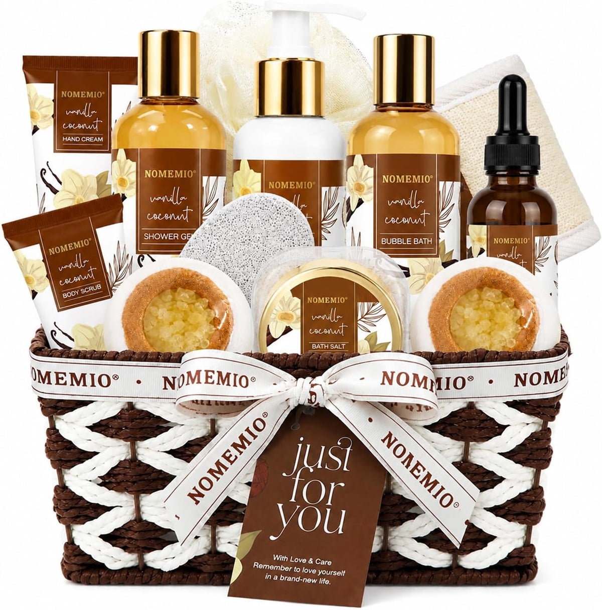 Vanilla Coconut Bath Gift Set