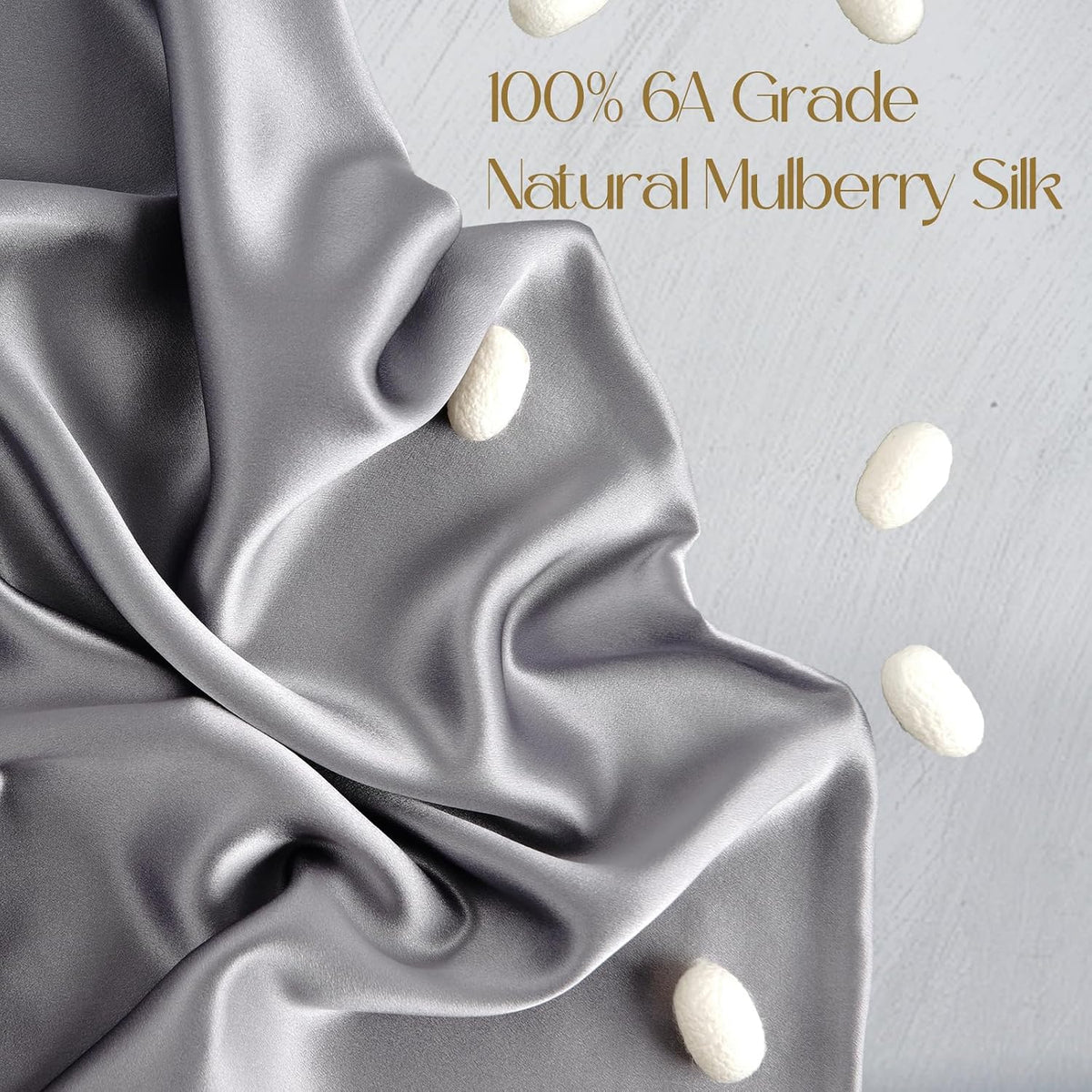 ZIMASILK 100% Mulberry Silk Pillowcase for Hair & Skin