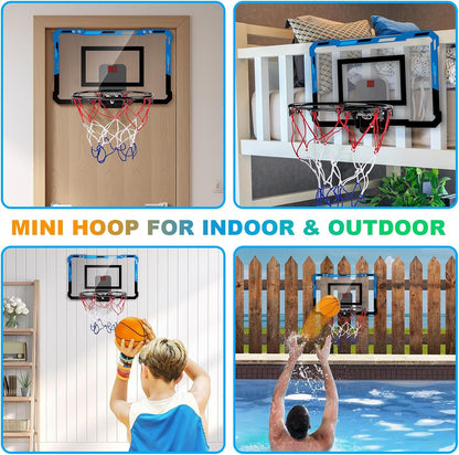 Loiley Basketball Hoop Indoor for Kids Adults with Scorer wi