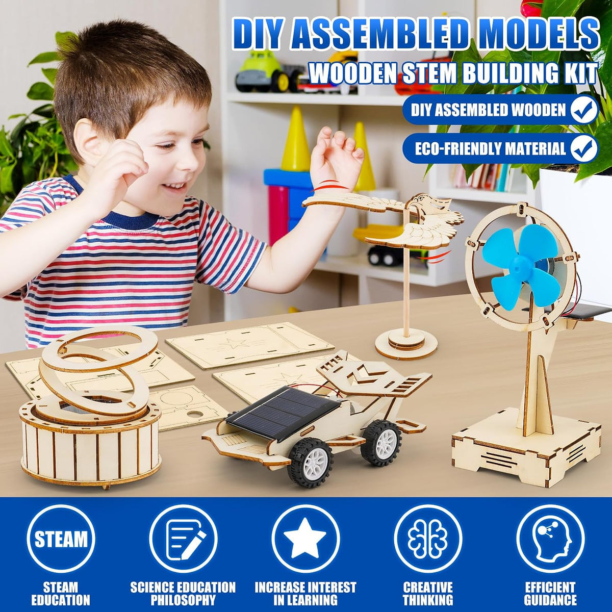 LUCKY GUESS 8 in 1 STEM Science Kit for Kids