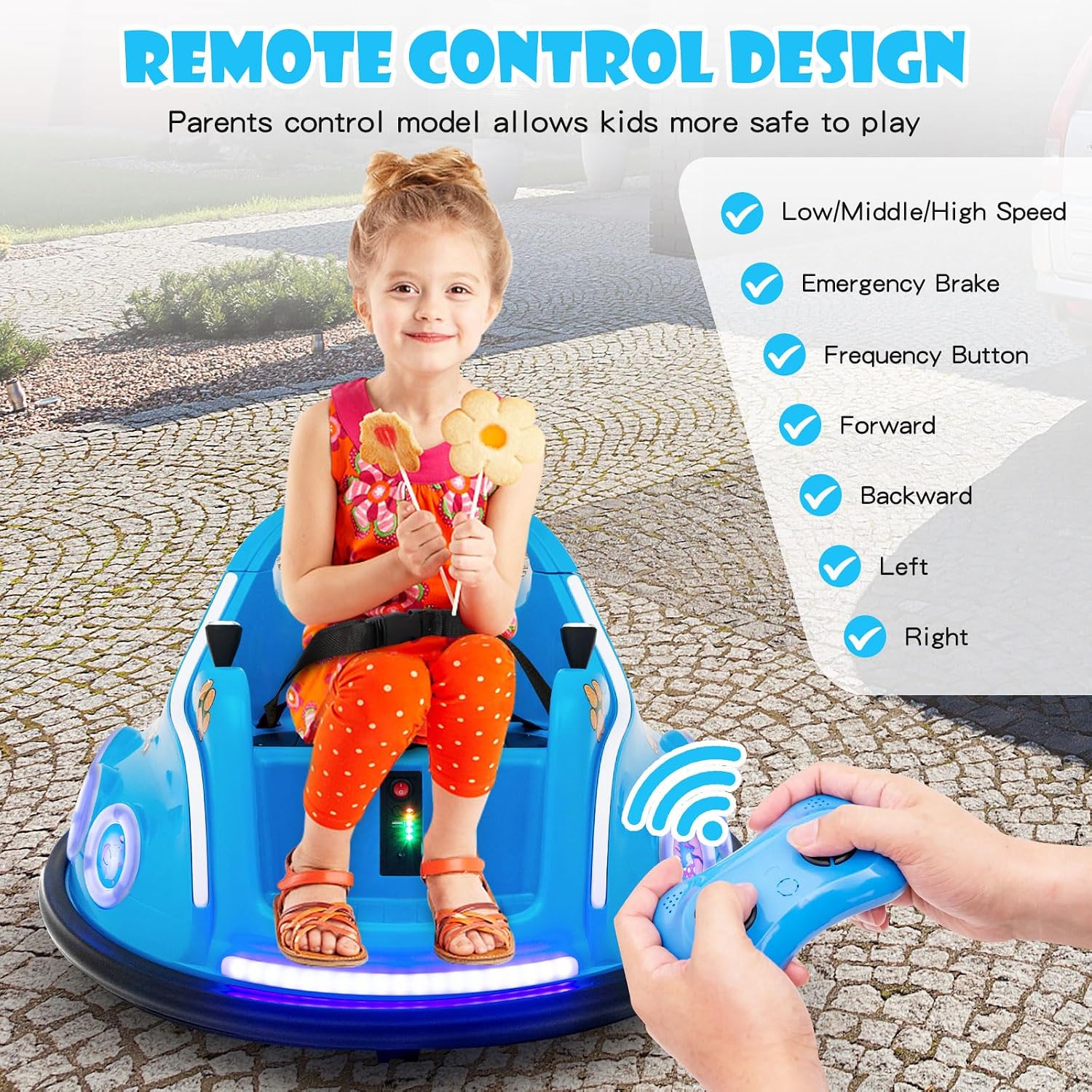 WhirlyBug electric bumper car ride-on