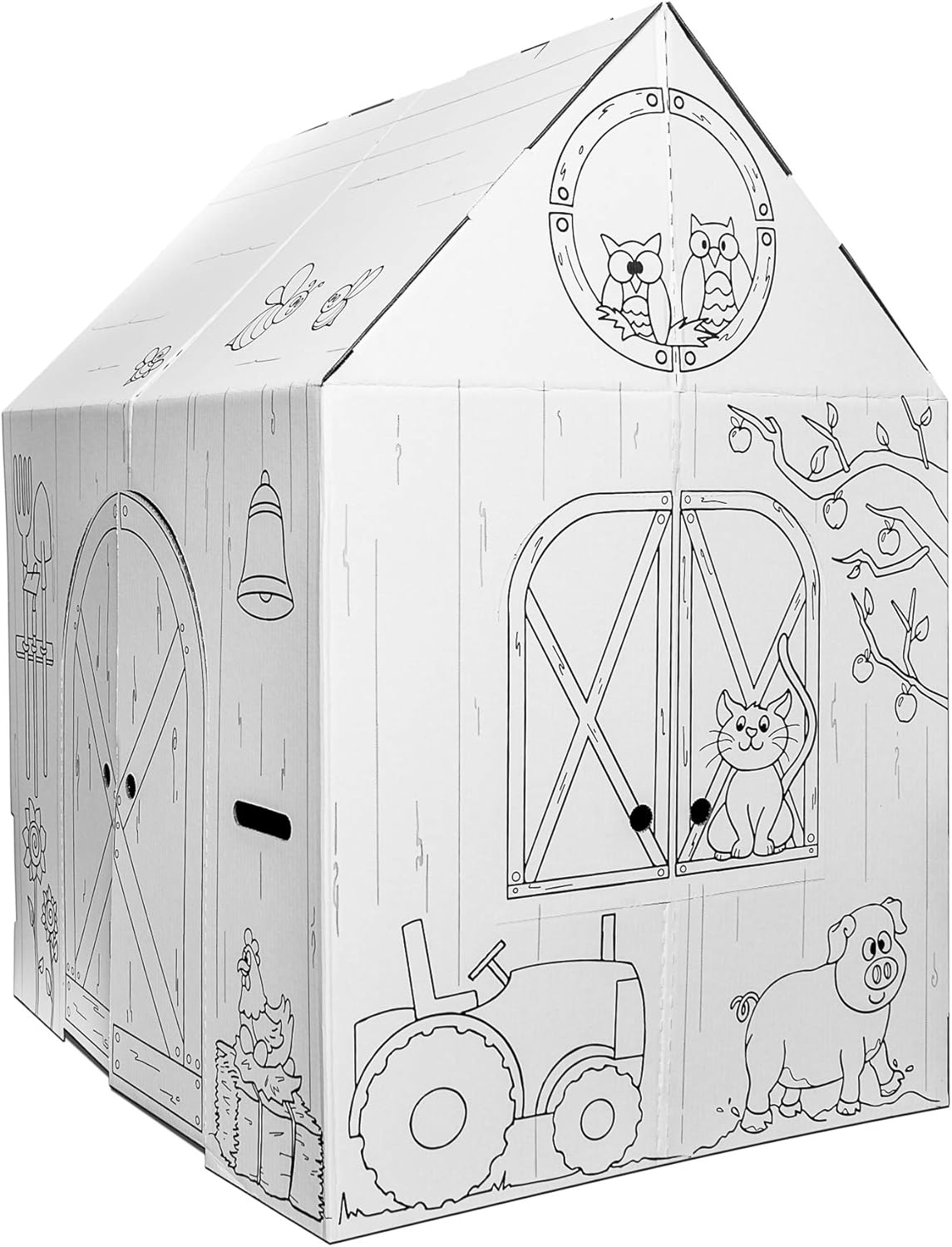Easy Playhouse Barn
