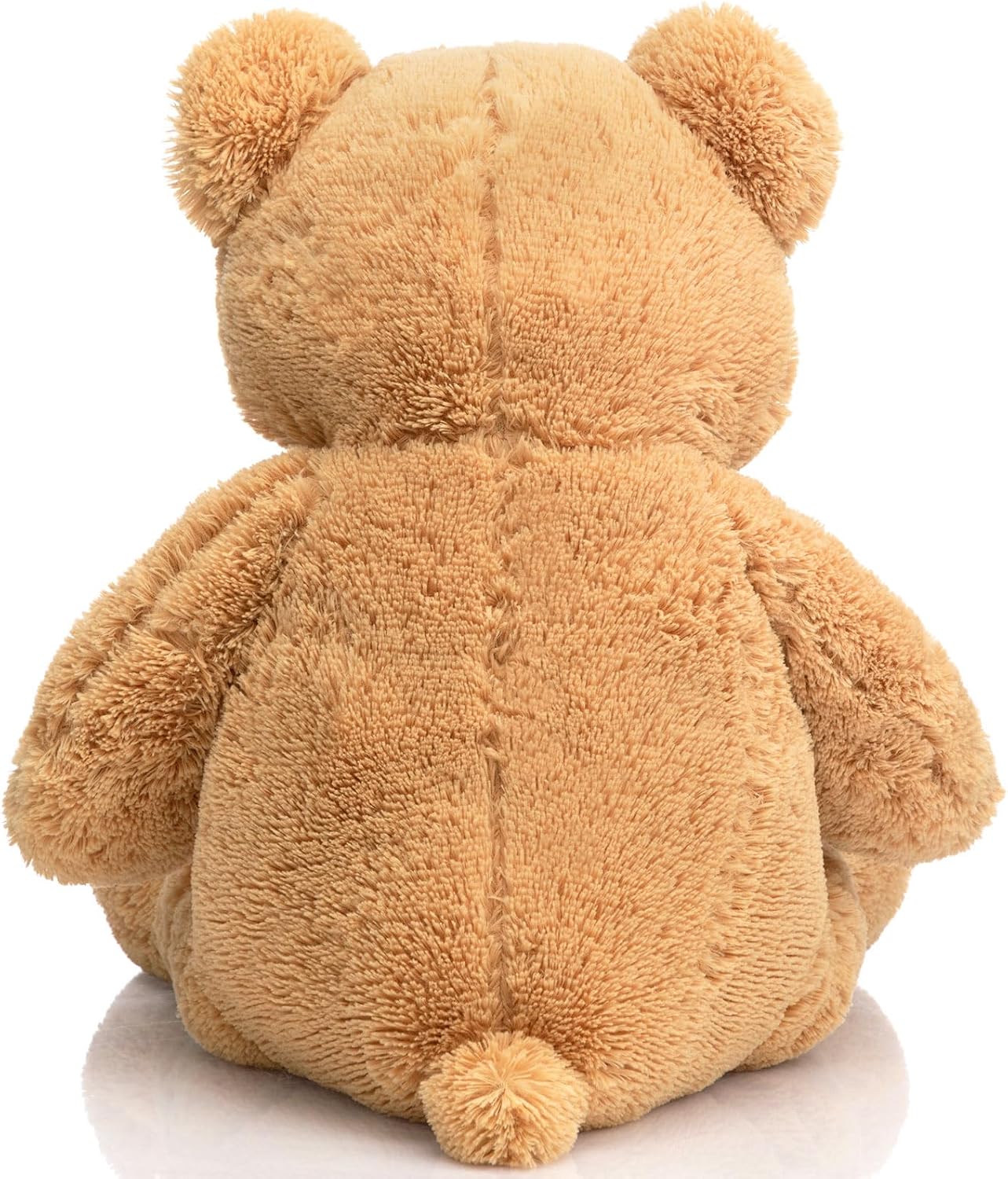 HollyHOME Teddy Bear Stuffed Animal Plush Giant Teddy Bears with Footprints Big Bear 36 inch Tan