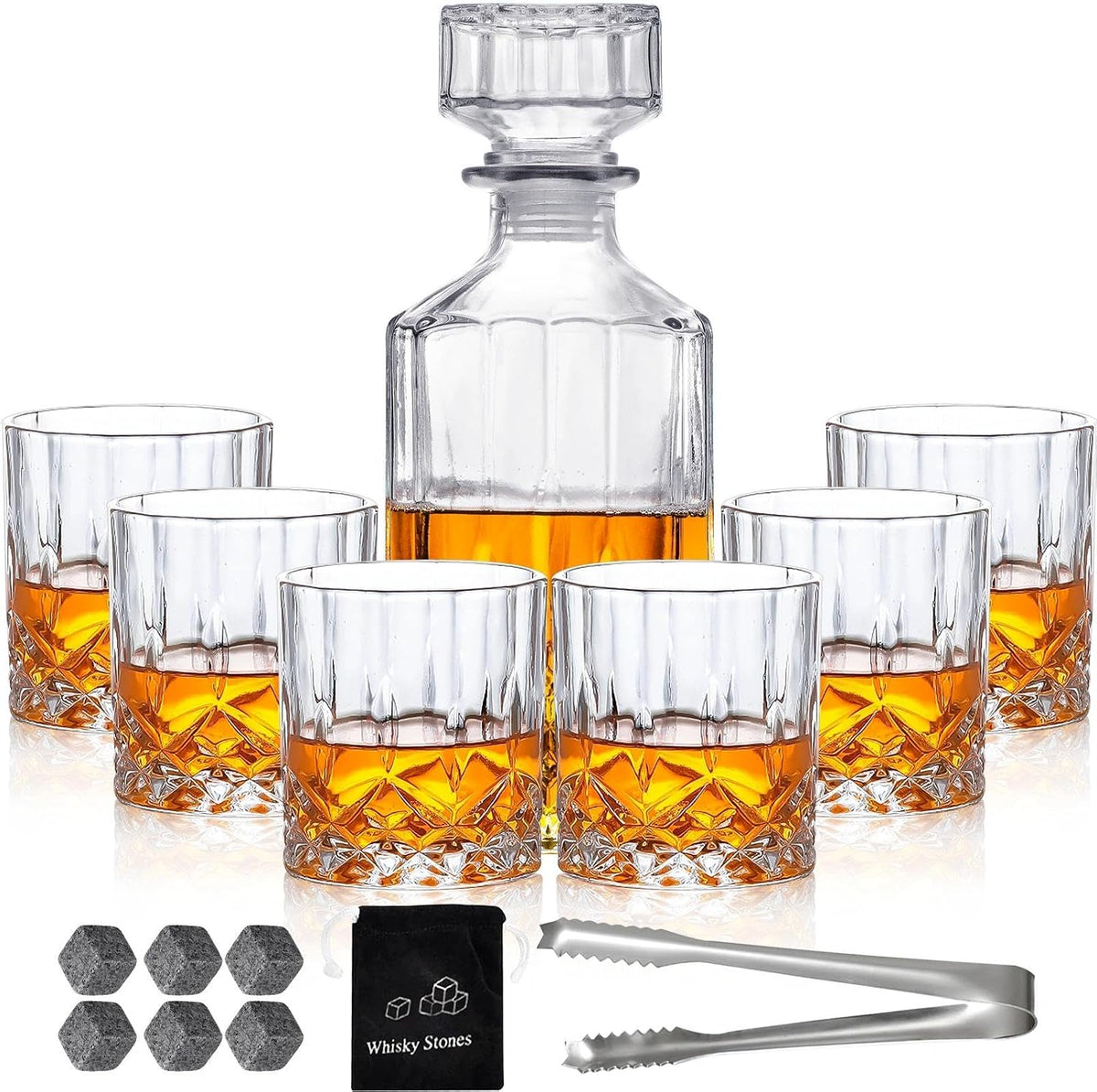 Whiskey Decanter Set for Men
