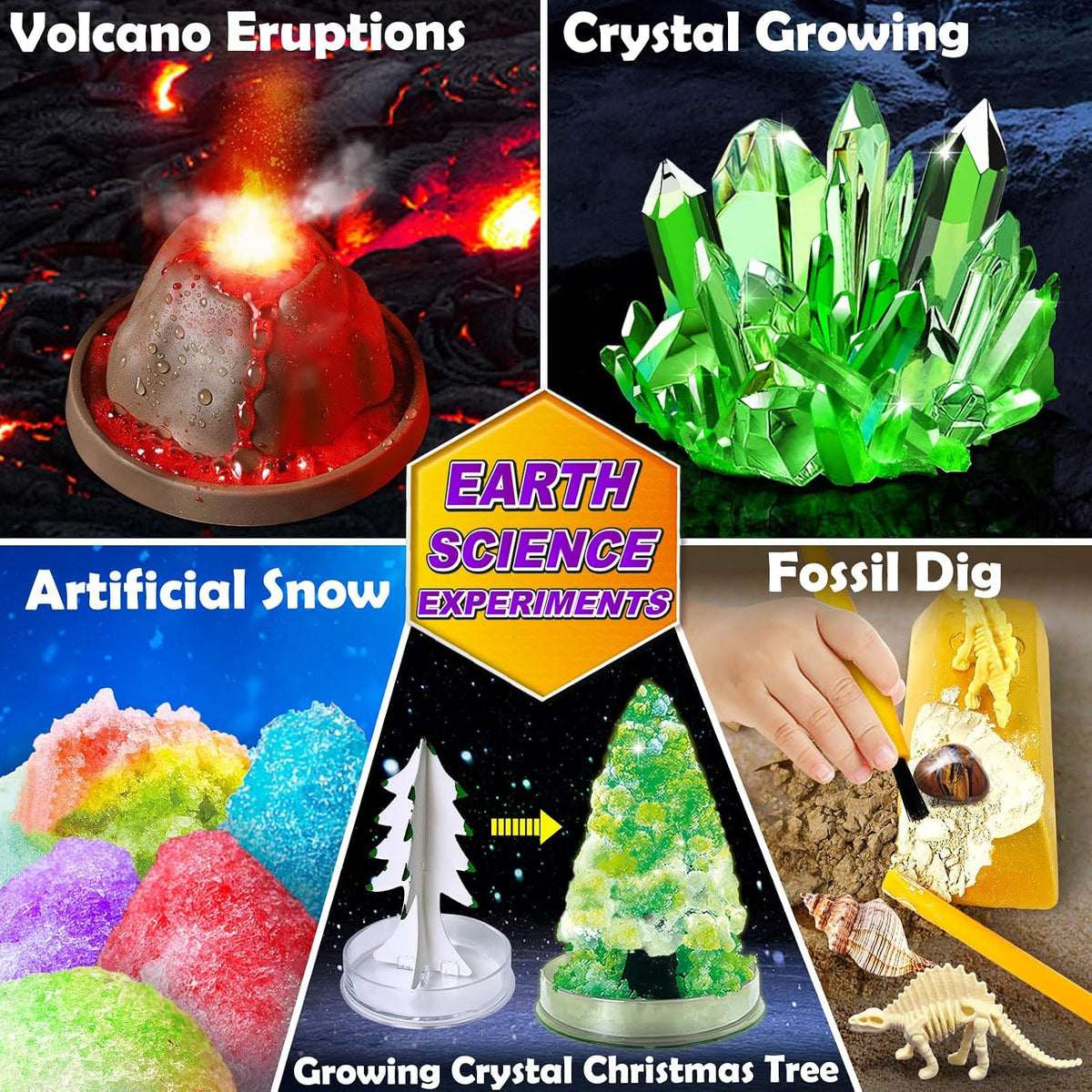UNGLINGA 150 Experiments Science Kits for Kids