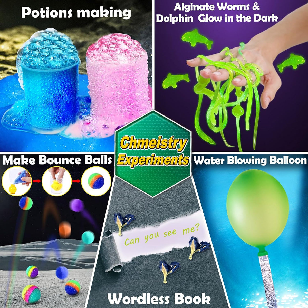 UNGLINGA 150 Experiments Science Kits for Kids